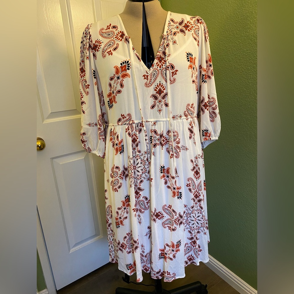 Torrid Mini Gauze Tunic Dress Size 0 - Picture 3 of 10
